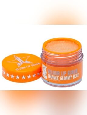 Jeffree Star HTF Discontinued Velour Lip Scrub - Orange Gummy Bear